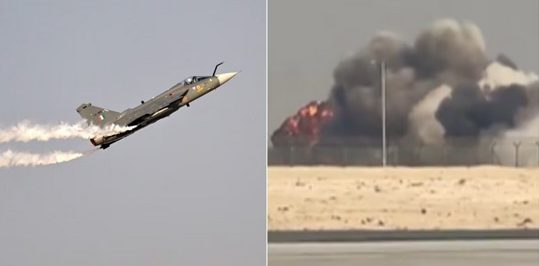 दुबई एयर शो में हादसा: तेजस लड़ाकू विमान दुर्घटनाग्रस्त, पायलट की मौत