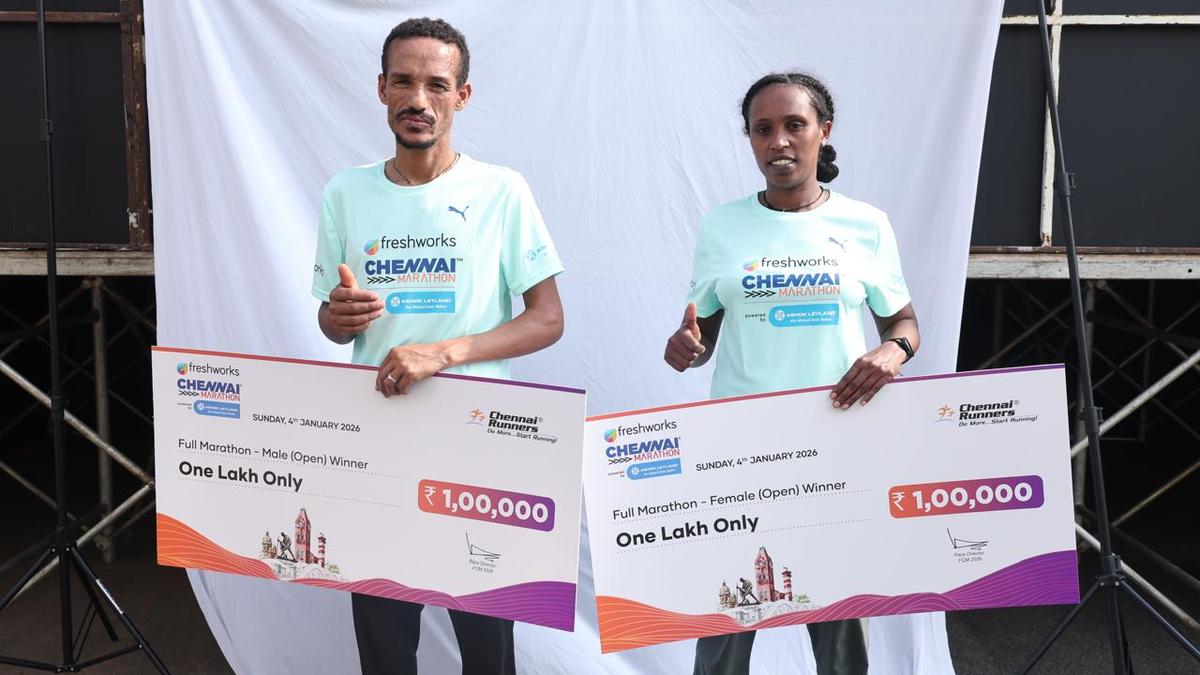 Ethiopians win Freshworks Chennai Marathon 2026