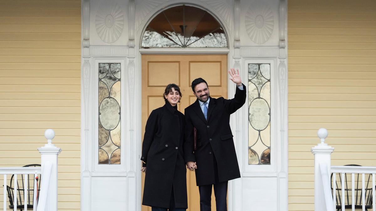 Zohran Mamdani and his wife Rama Duwaji move into NYC mayoral mansion