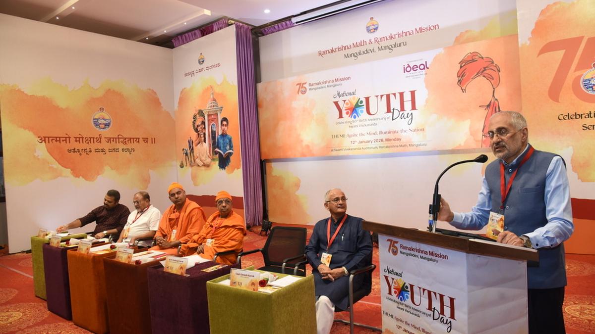 Vivekananda saw the youth as a driving force for development: P. Pradeep Kumar