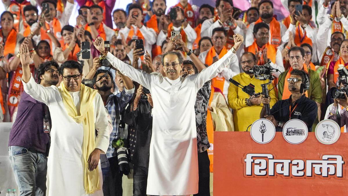 Won’t let BJP and Adani take away Mumbai, say Thackeray cousins