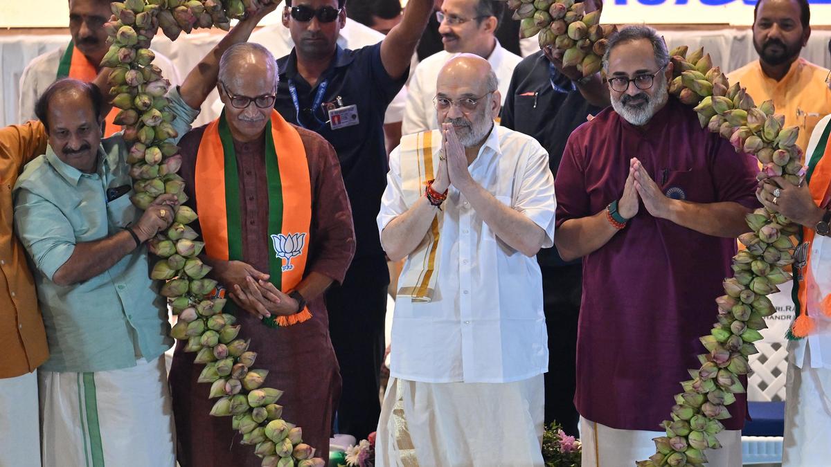 Amit Shah unveils BJP’s three-point poll agenda in Kerala, demands investigation by neutral agency into Sabarimala gold theft