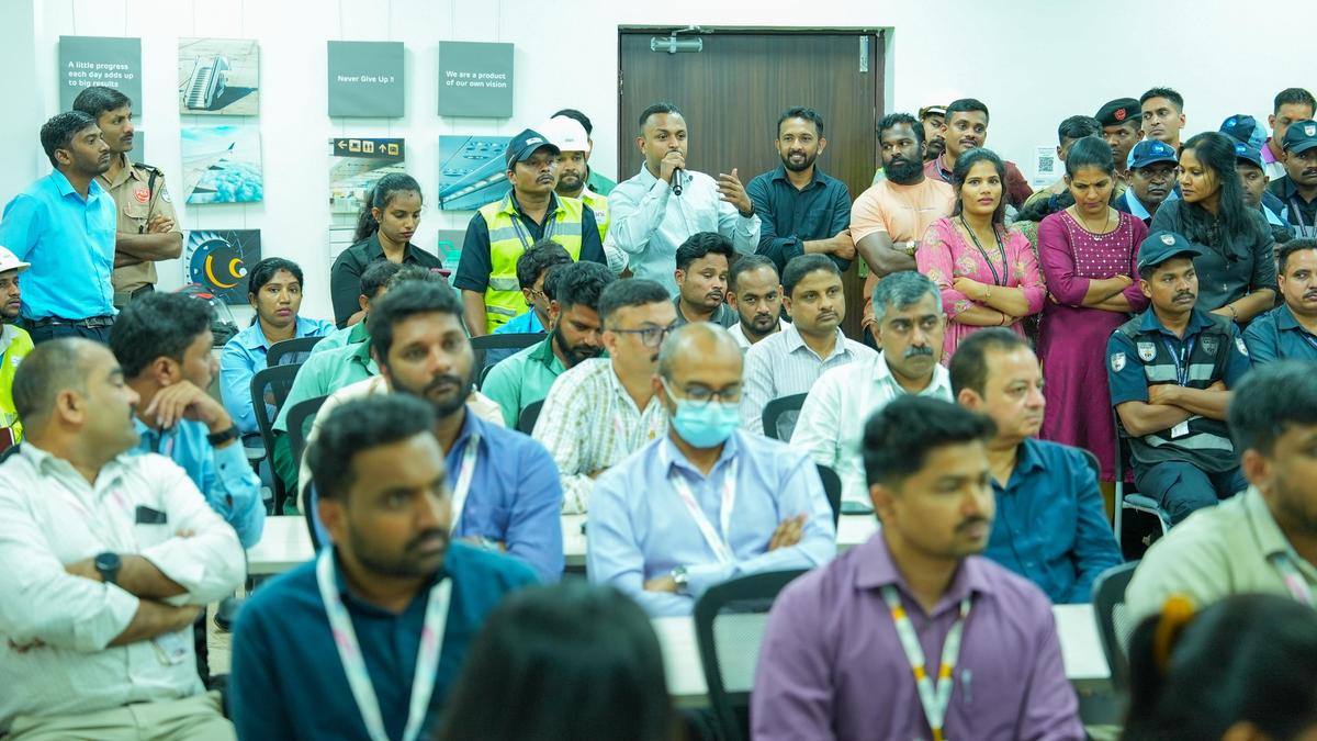 Road safety awareness programme held at the Mangaluru International Airport