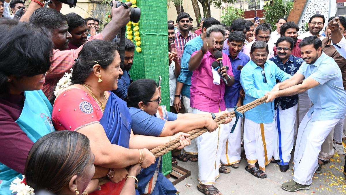 Pongal celebrations held at Coimbatore Collectorate
