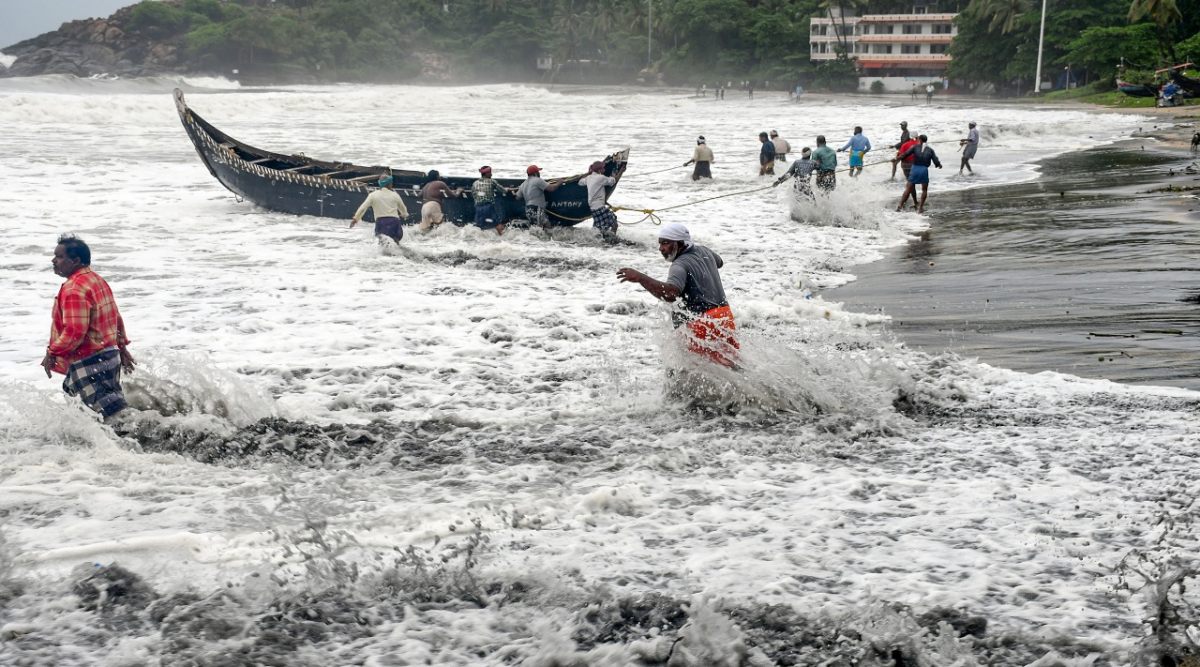 Cyclone Tauktae Highlights: Severe Cyclonic Storm over Eastcentral Arabian Sea; Cyclone Alert for Gujarat &amp; Diu coasts
