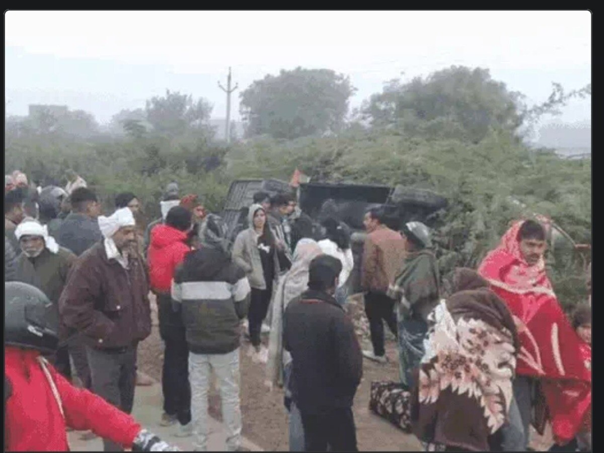 राजस्थान में कोटा-झालावाड़ हाईवे पर बस पलटी, 30 से ज्यादा यात्री घायल