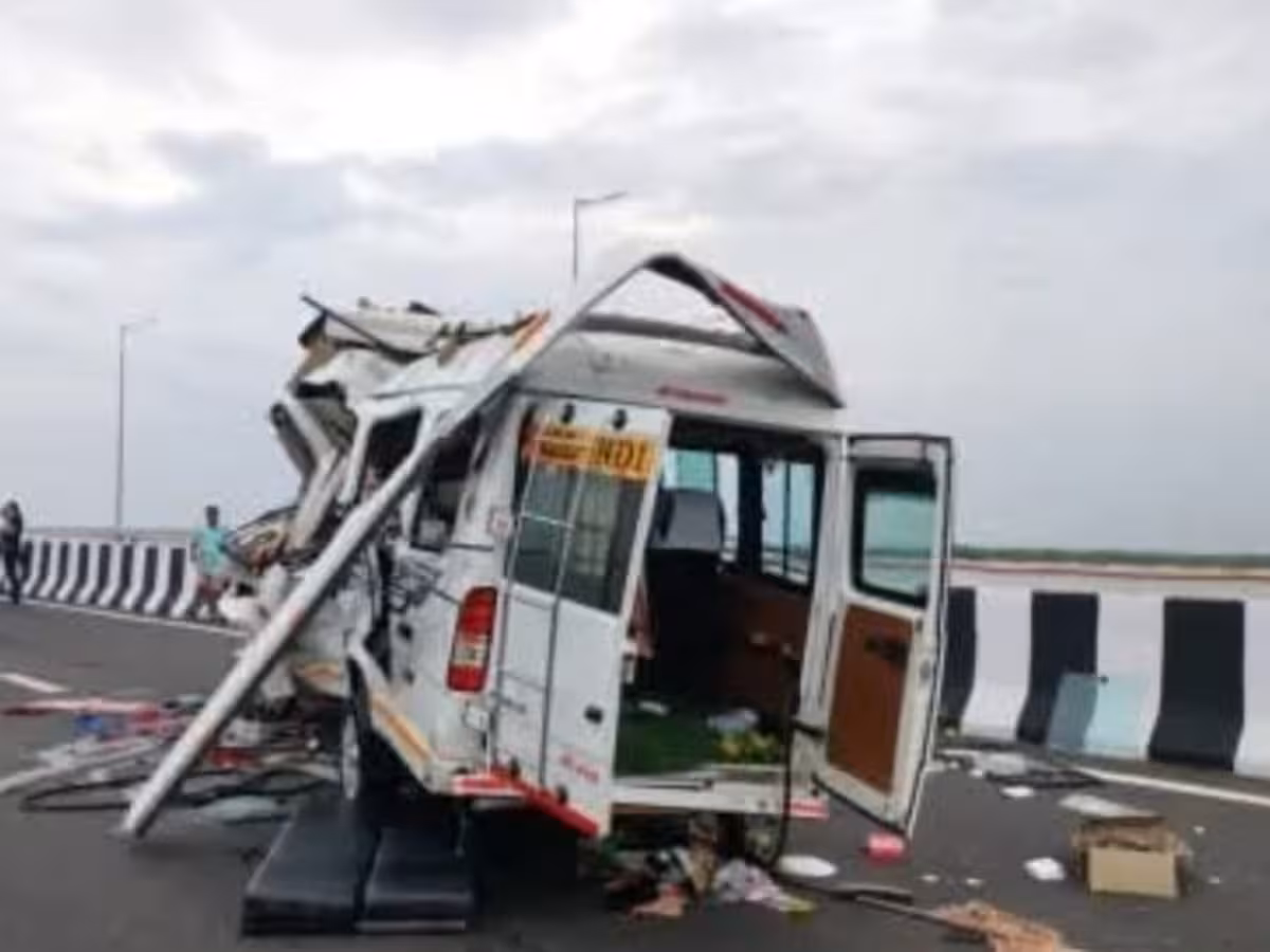 राजस्थान: दिल्ली-मुंबई एक्सप्रेस-वे पर भीषण सड़क हादसा; 4 की मौत, आधा दर्जन घायल