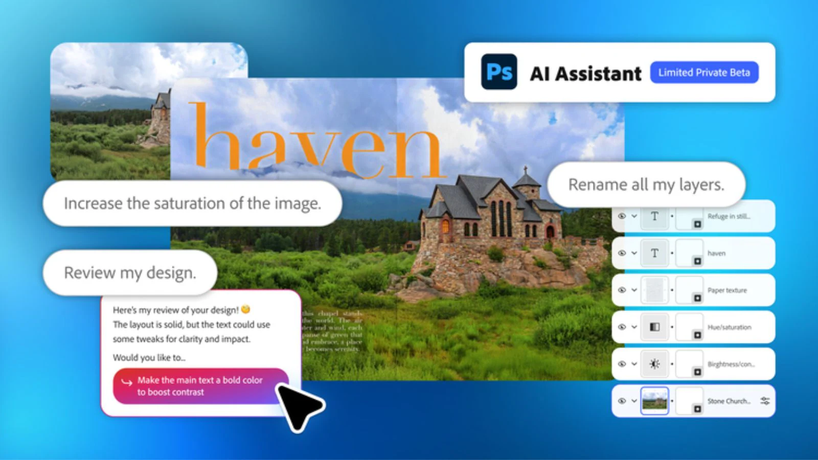 How Adobe’s new agentic AI will change the way creators use Photoshop and Express