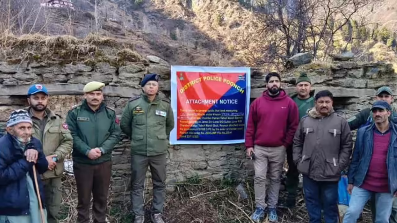 J&amp;amp;K Police attach Pakistan-based terror handler’s property in Poonch