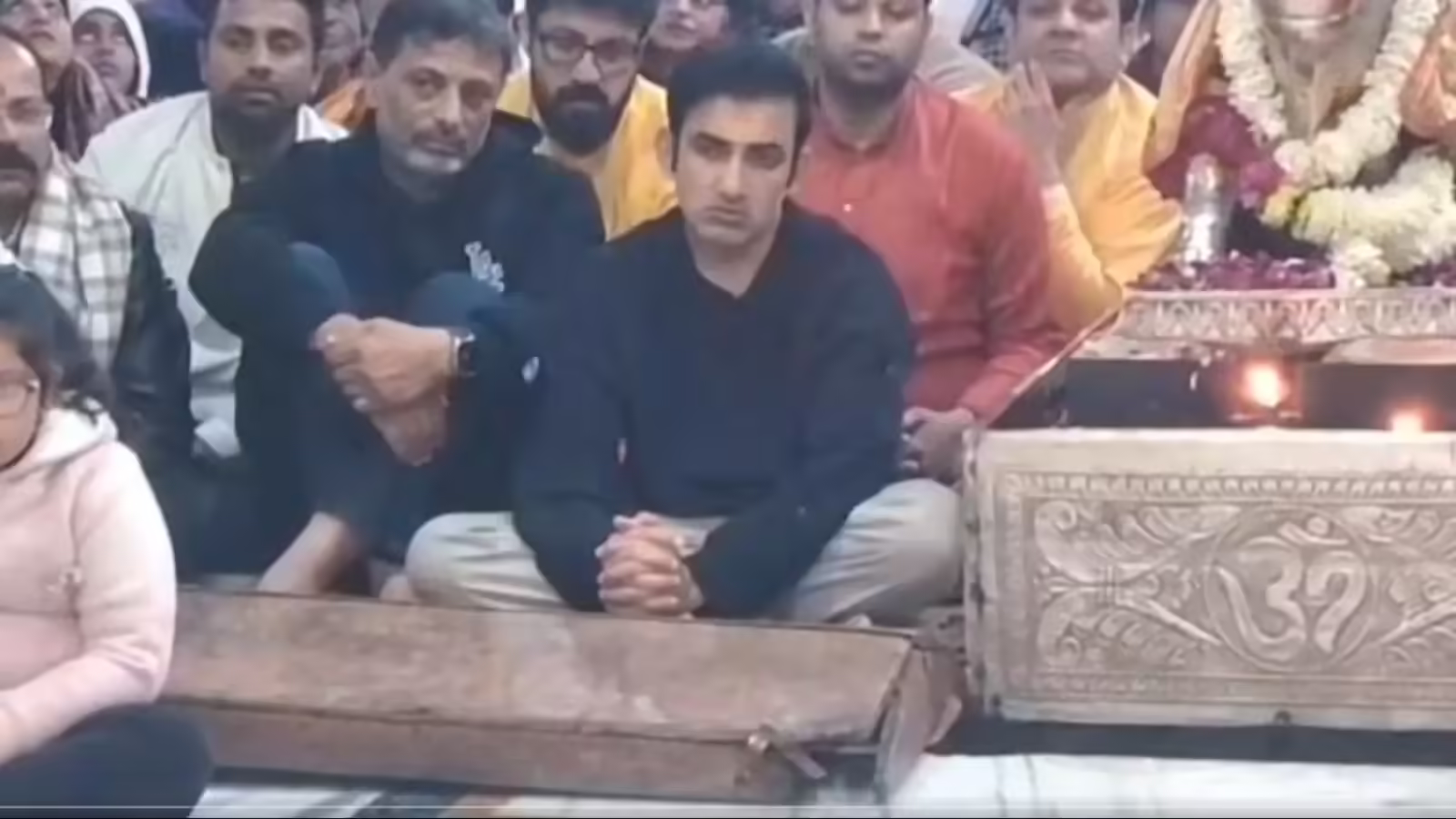 Watch: Gautam Gambhir seeks divine blessings at Mahakaleshwar Temple