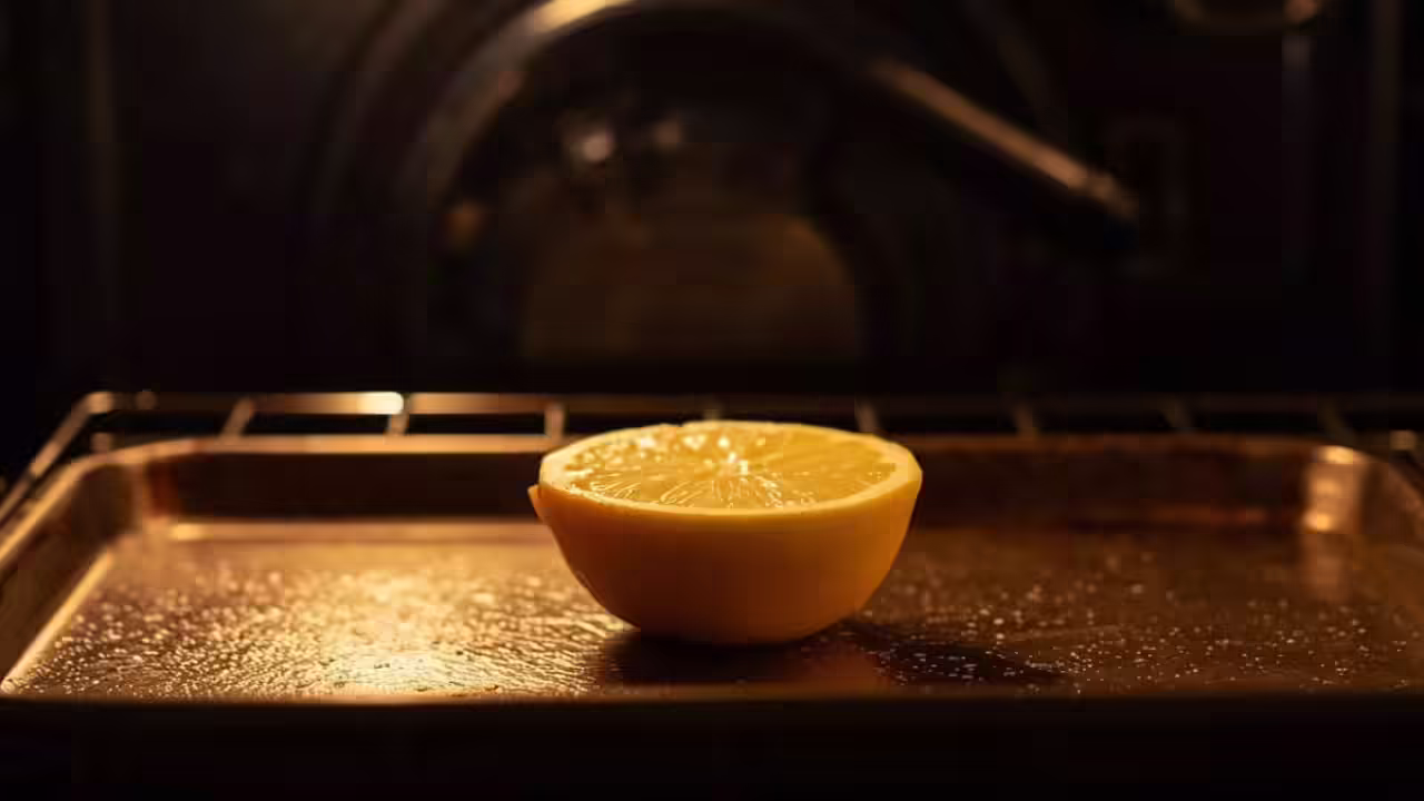 This simple ‘lemon trick’ can remove bad smells from your oven without chemicals