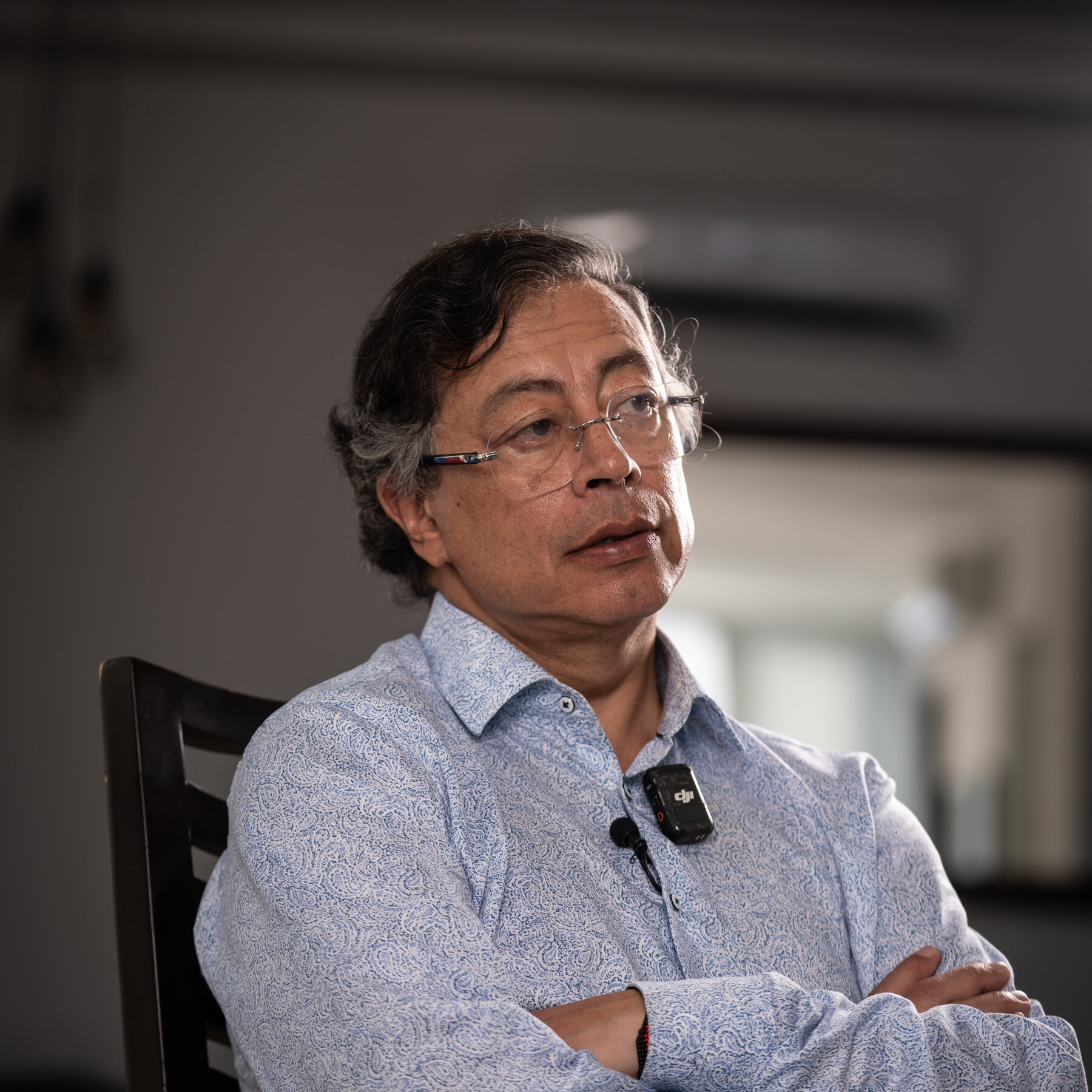 Interviewing Colombia’s President, Before and After His Call With Trump