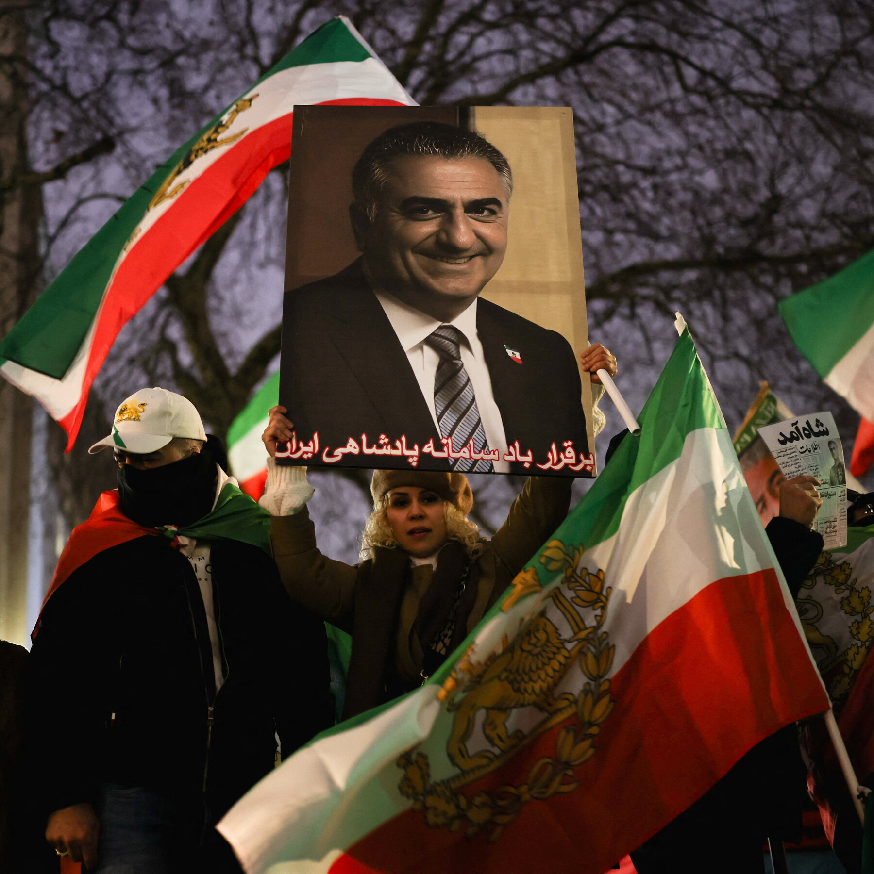 Reza Pahlavi, Son of Deposed Shah of Iran, Seeks Center Stage Amid Protests