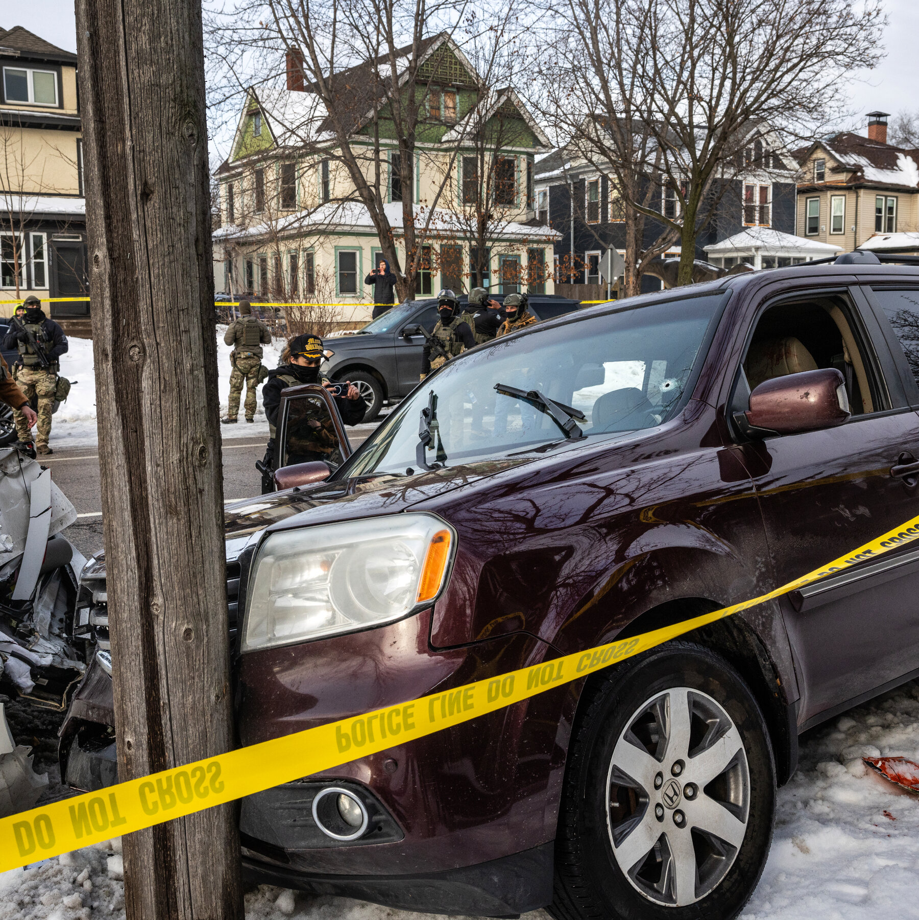 Emergency Call Transcripts Record a Crisis Unfolding in Real Time