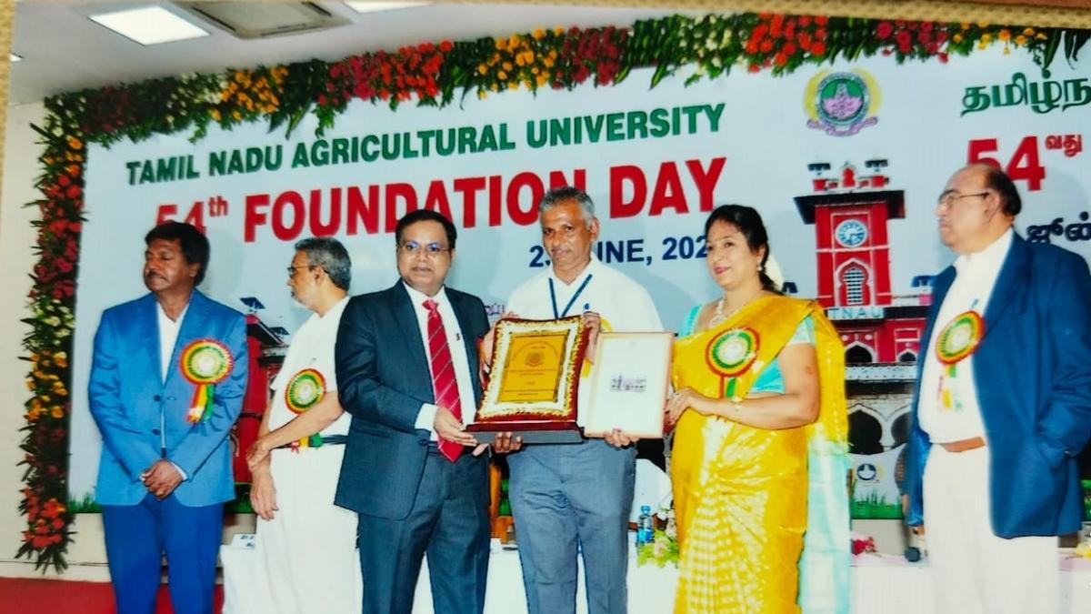 Agricultural research station at Bhavanisagar bags award for seed production