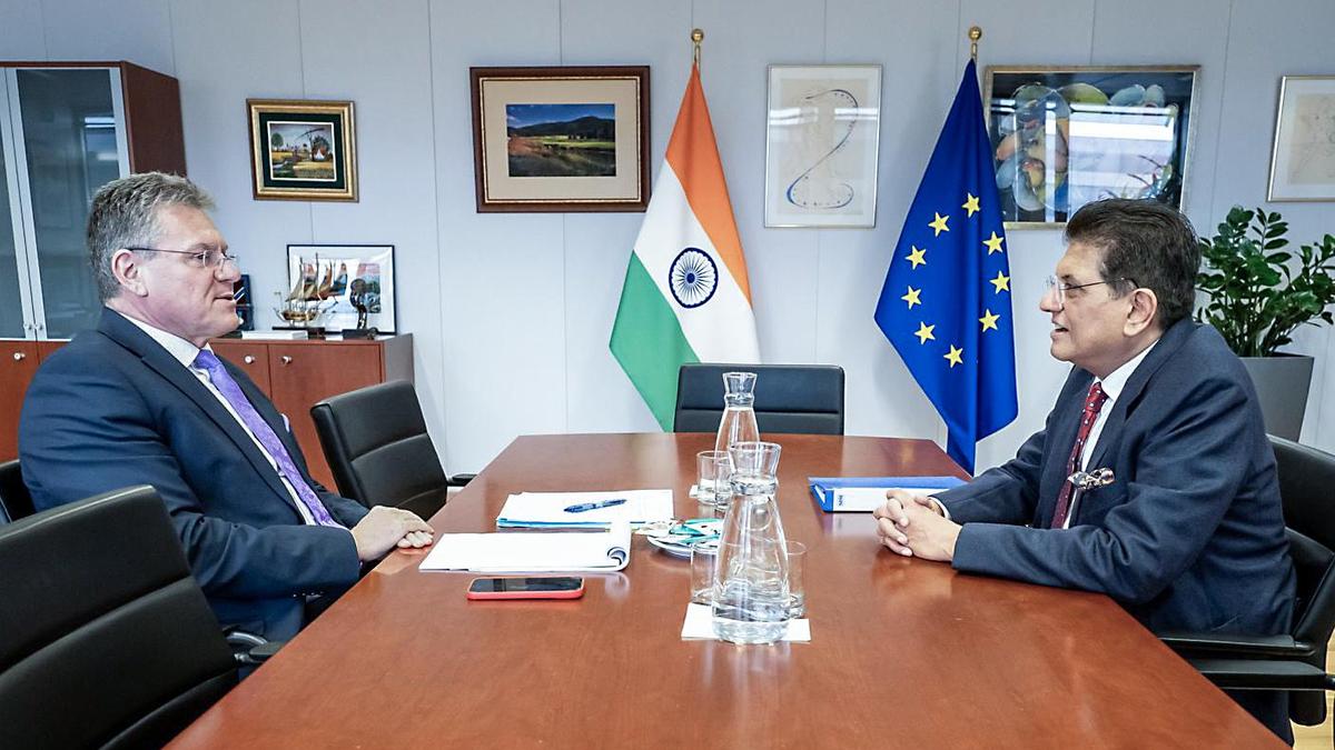 Piyush Goyal concludes Brussels trip, expresses confidence about ‘early conclusion’ of FTA talks