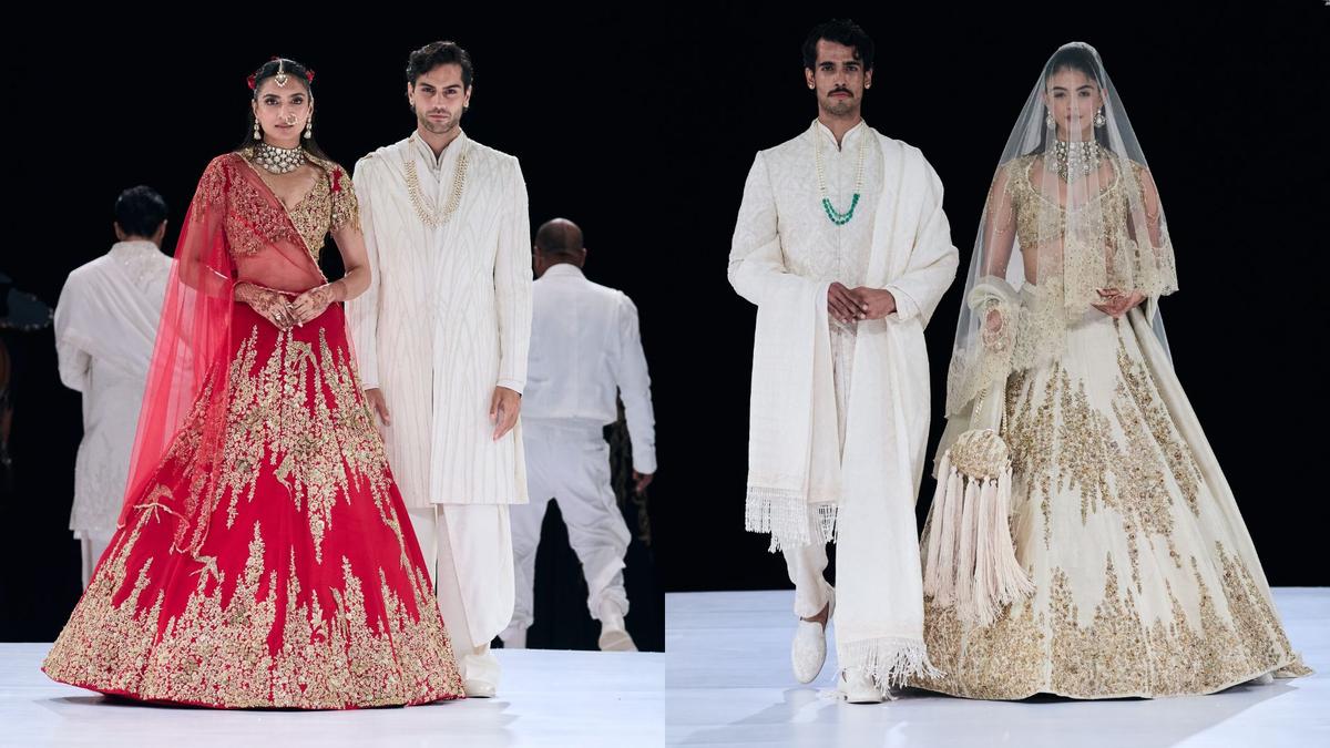 Love, zardozi and a ₹8.6 trillion wedding industry formed the backdrop for the Gaurav Gupta bridal  couture show