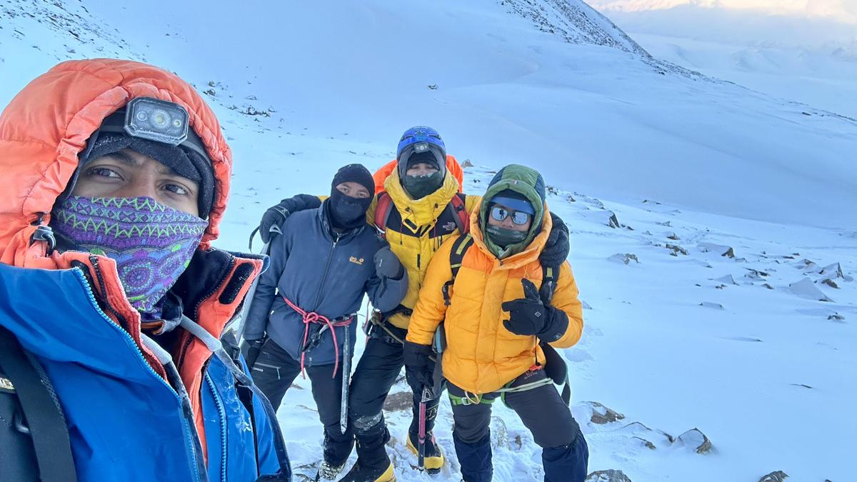 Climbers from Assam summit unnamed Ladakh peak, honour Lachit Borphukan