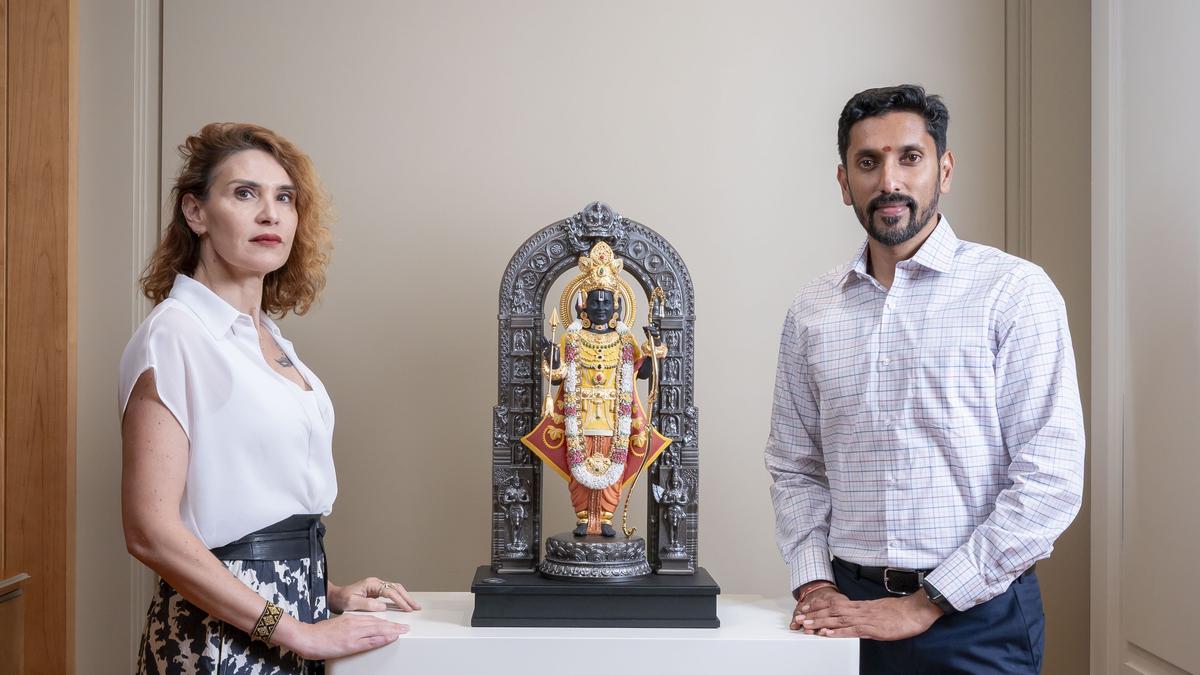 Lladró collaborates with sculptor Arun Yogiraj to release a limited edition Ram Lalla sculpture