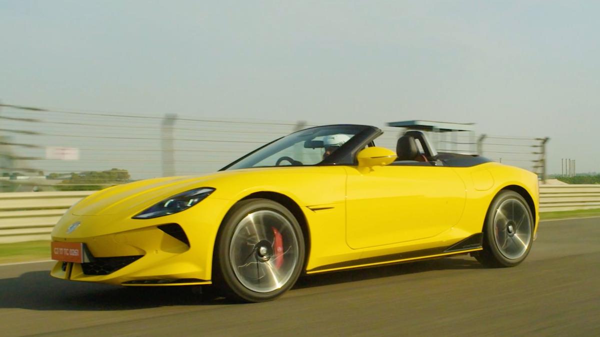 MG Cyberster brings eElectric drama to the road