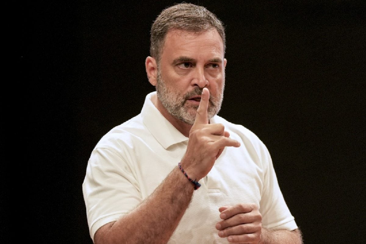 Rahul Gandhi Accuses EC Of 'Gaslighting Citizens' Amid BMC Polls Ink Row, BJP Hits Back