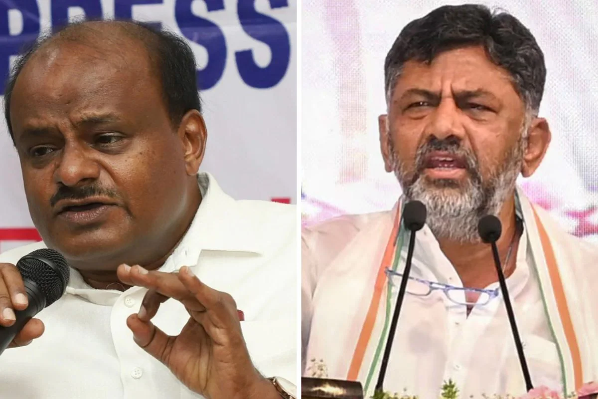 MGNREGA Row: Kumaraswamy Challenges Congress To An Open Debate; Shivakumar Says ‘I’m Ready’