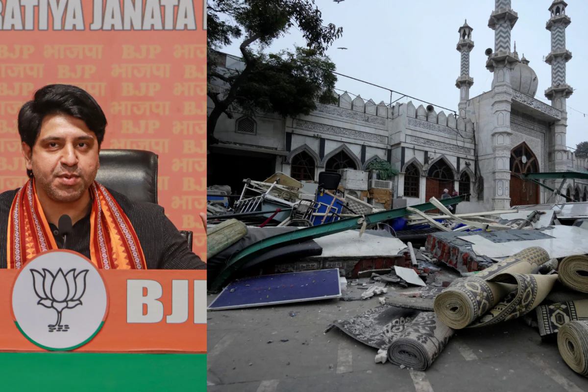 BJP Flags Pakistan's 'Mosque Demolition' Misinfo, Takes 'Rawalpindi Alliance' Jibe At Opposition