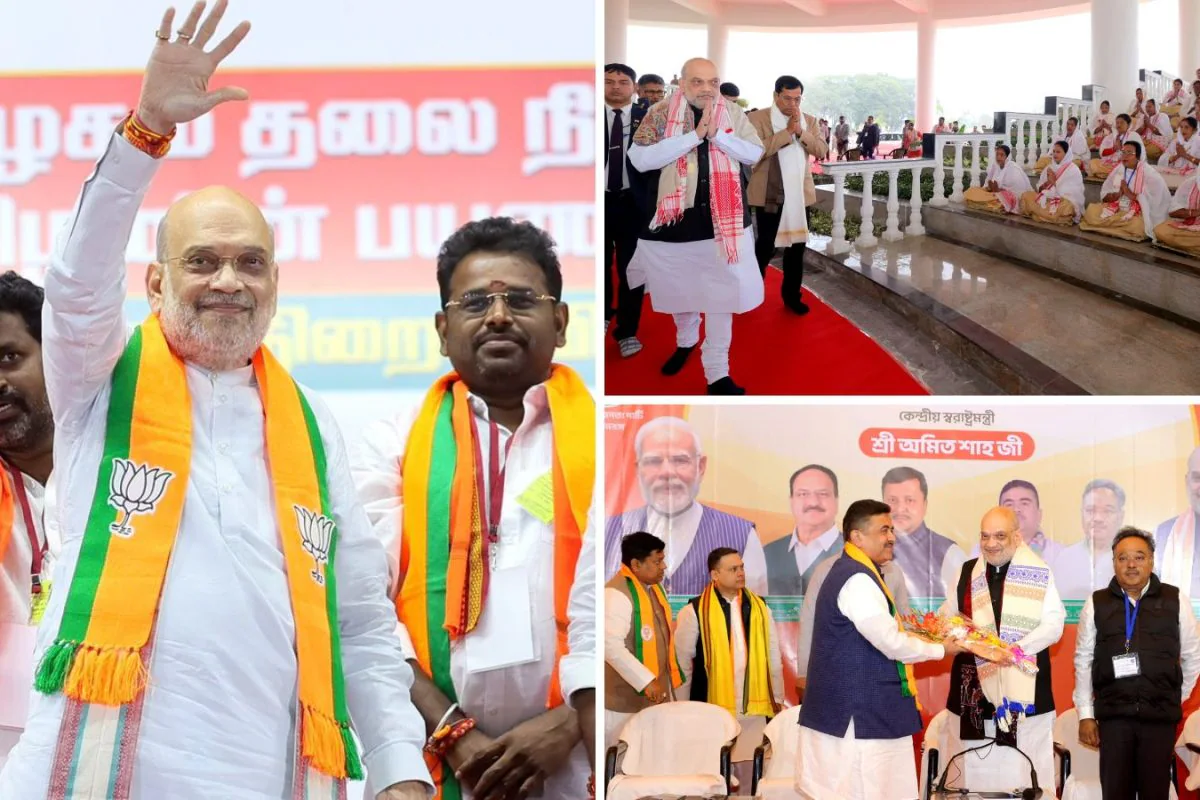 Amit Shah’s 8-Day Blitz: Six Events A Day In Gujarat, Bengal On New Year’s Eve, Andaman Infra Push