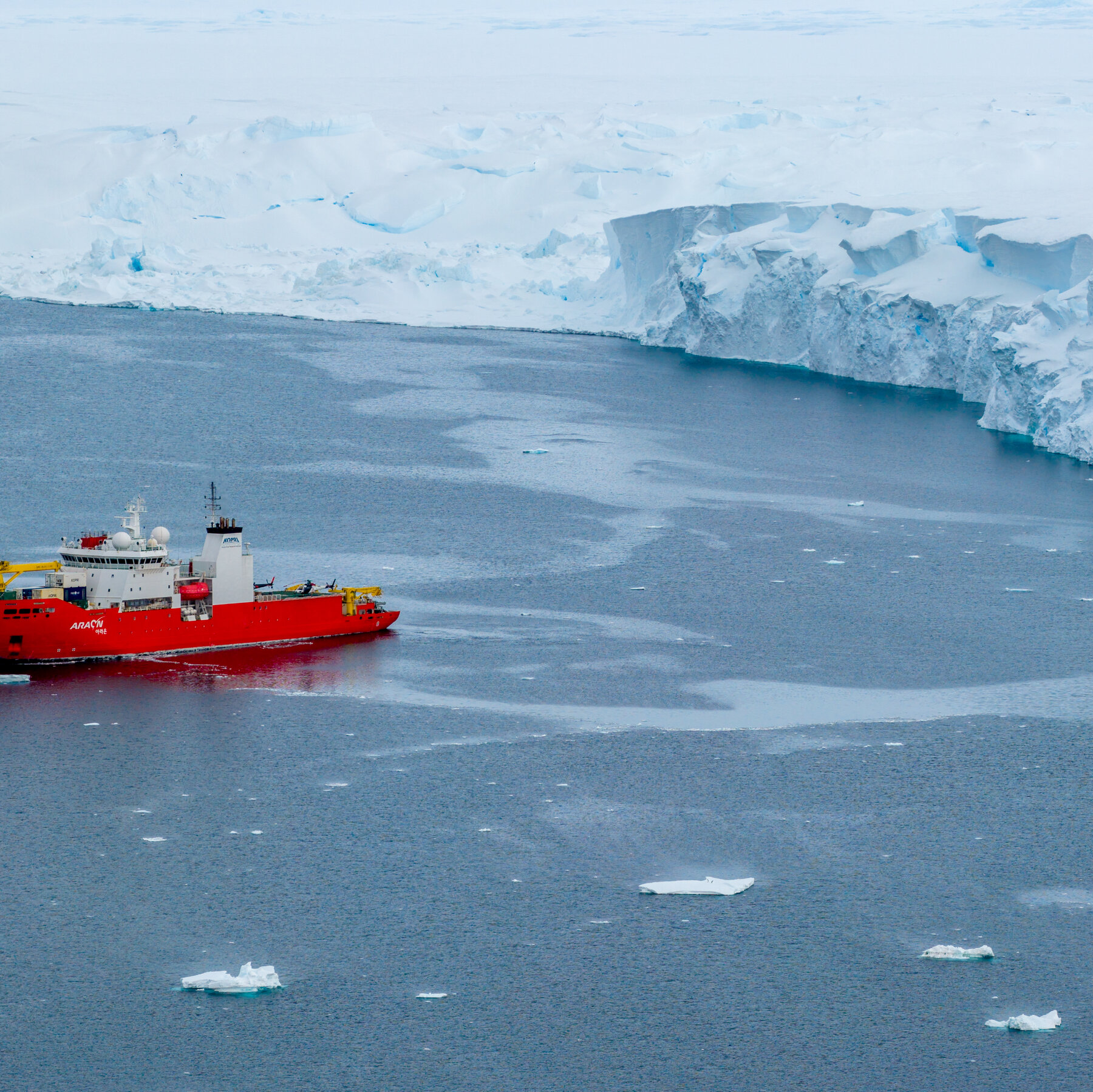 The View From Above Antarctica’s Fastest Melting Glacier