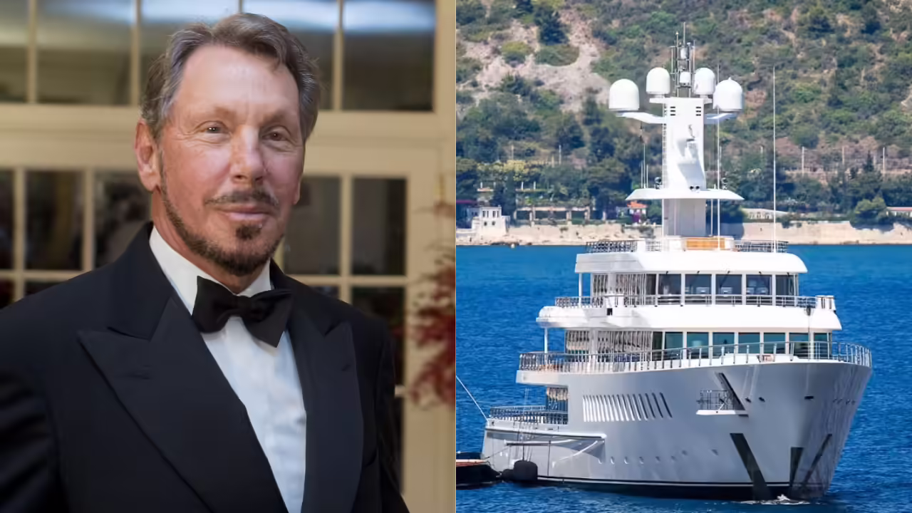 Billionaire Larry Ellison changed the name of his $25 million yacht, and the reason was...