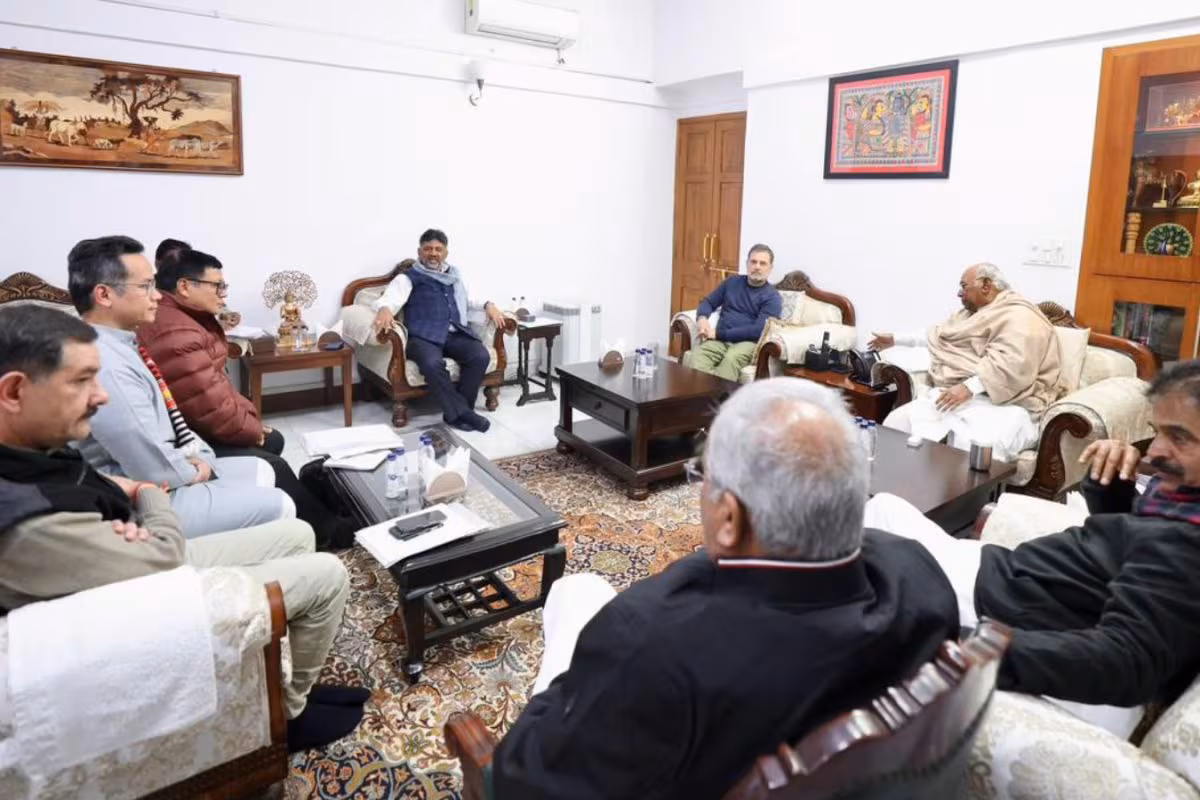 Shivakumar Swaps Davos Summit For Political Frontlines As Congress Stresses On Winning Assam Polls