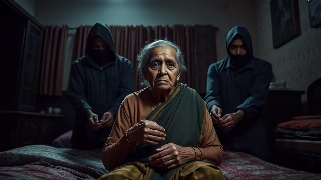 May we? Thieves wake 76-year-old woman from sleep, seek ‘cooperation’, tie her up, steal Rs65k