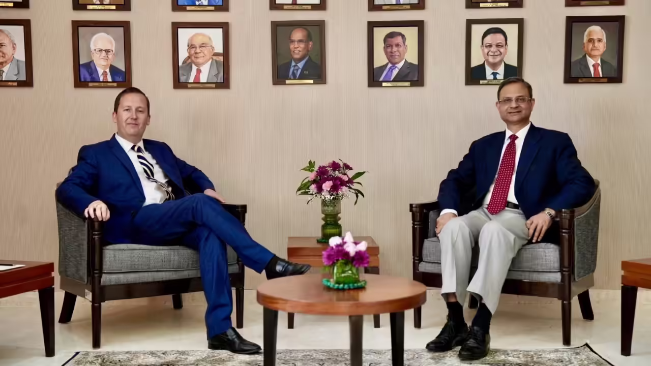 Sergio Gor in India: US envoy meets RBI governor Sanjay Malhotra; talks focus on technology