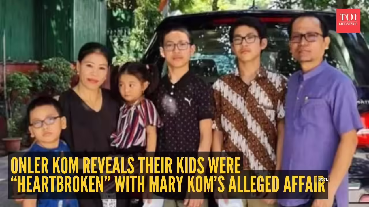Onler reveals their kids were heartbroken with Mary Kom's alleged affair