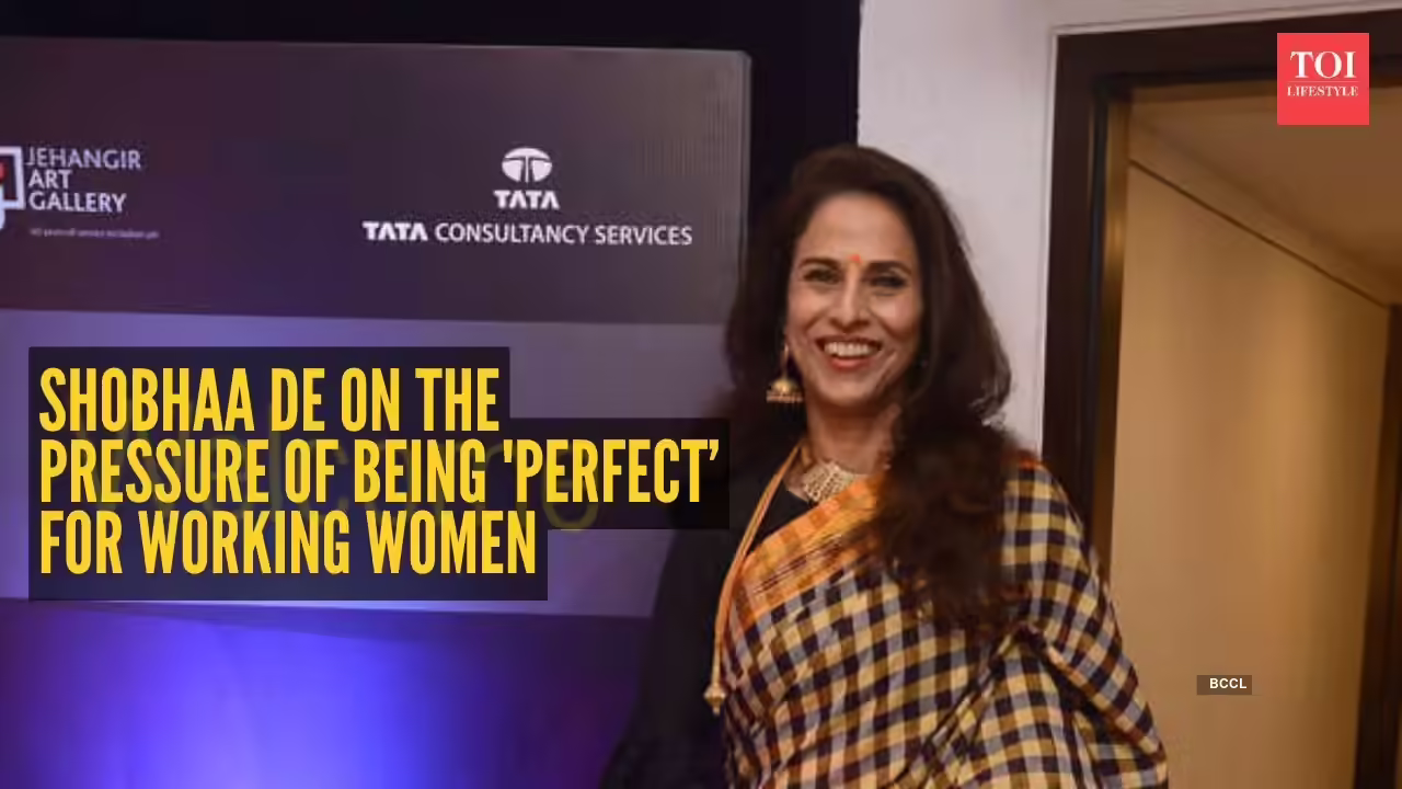 “America is 20 years behind India”: Shobhaa De’s sharp take on women at work