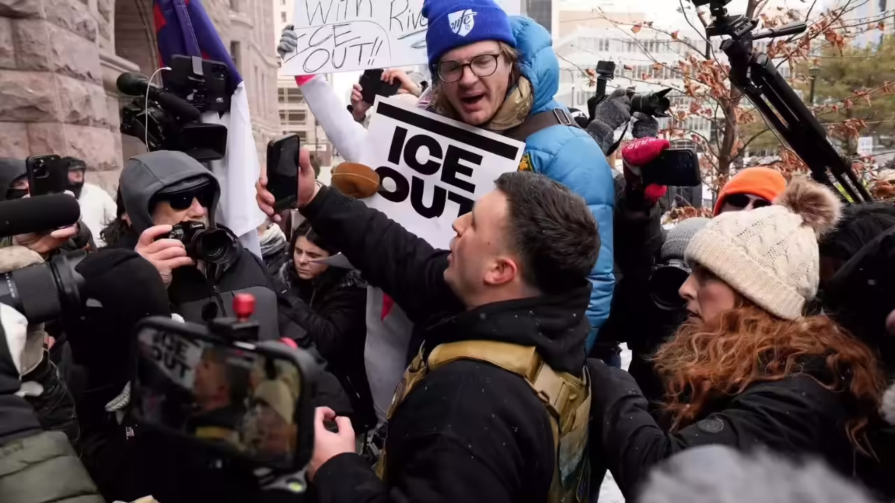 Jan 6 rioter claims he was ‘lynched’ during clash with anti‑ICE protesters in Minneapolis — watch