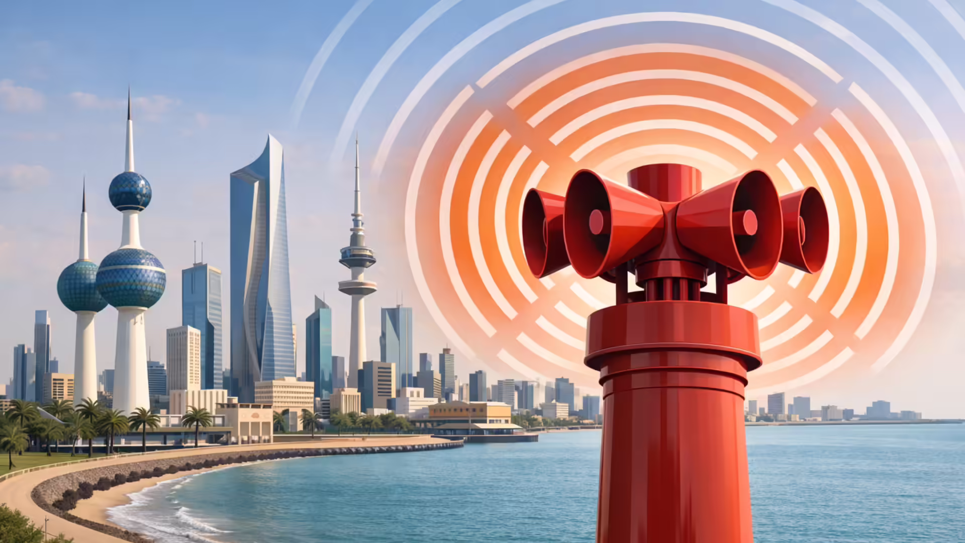 Kuwait to test emergency alert sirens across nation tomorrow
