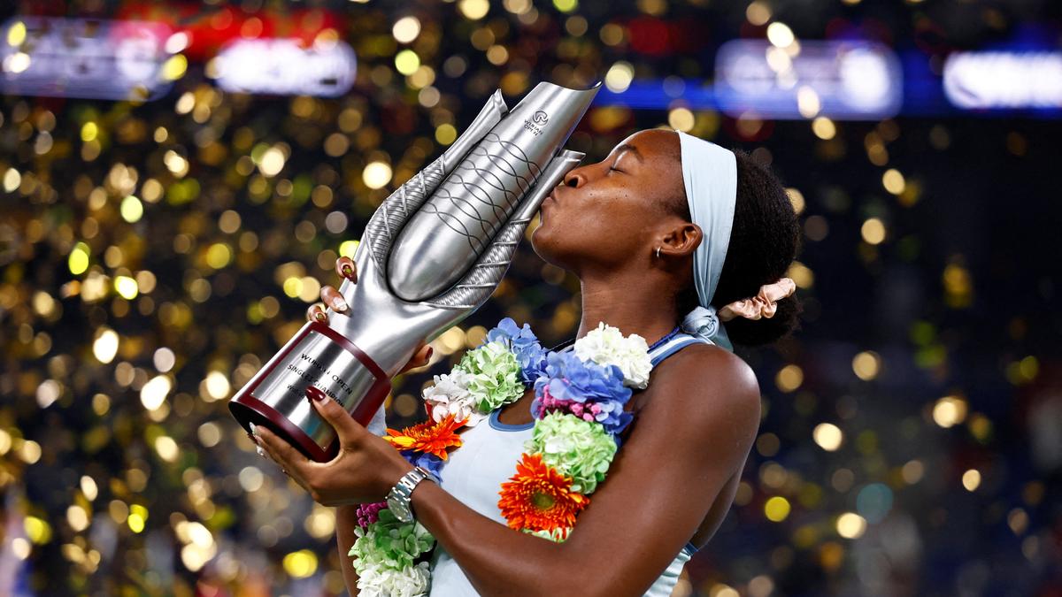 Coco Gauff beats Jessica Pegula to win the Wuhan Open in an all-American final