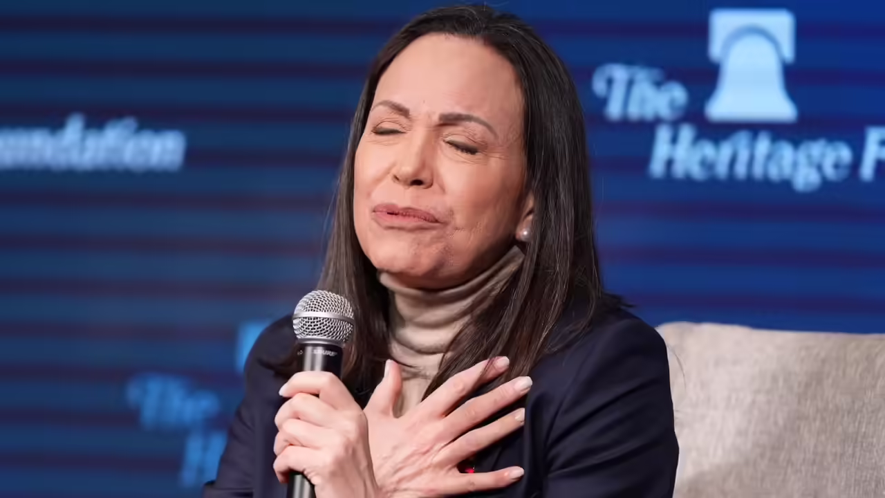 ‘I’m alive. I’m safe’: Dramatic video shows Machado’s secret escape from Venezuela — watch