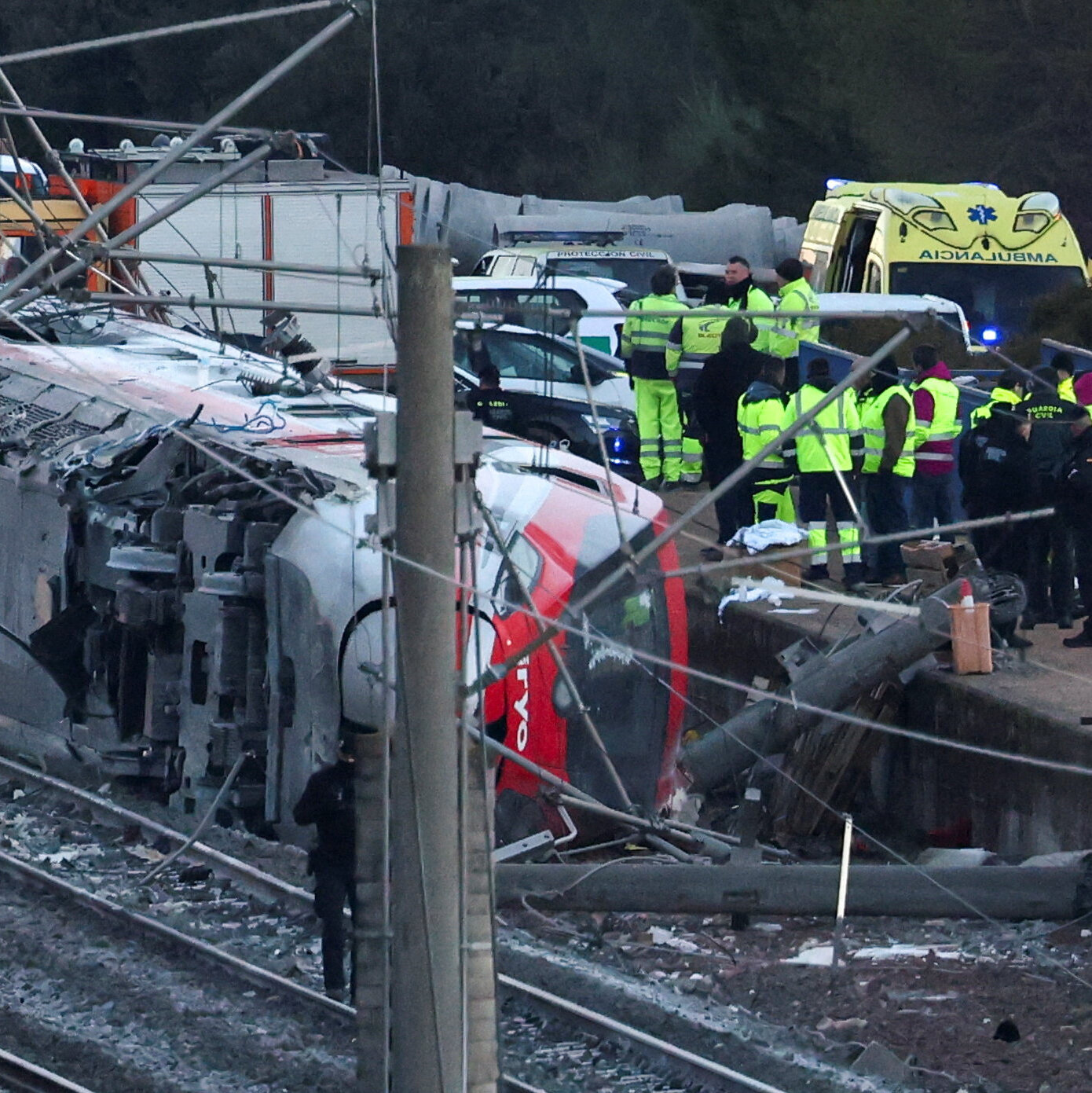 A labor union raised concerns last year about Spain’s railway lines.