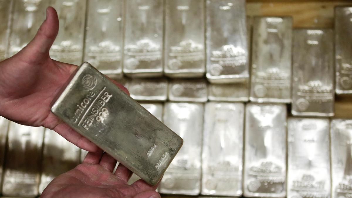 Silver hits an all-time high of $94 an ounce amid geopolitical tensions