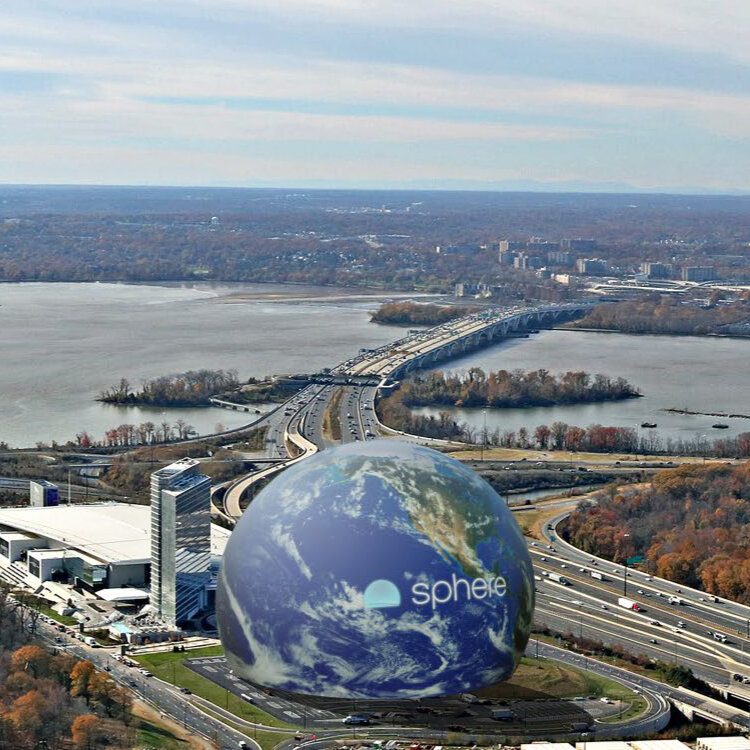 A Smaller Version of the Sphere in Las Vegas Is Planned for Maryland