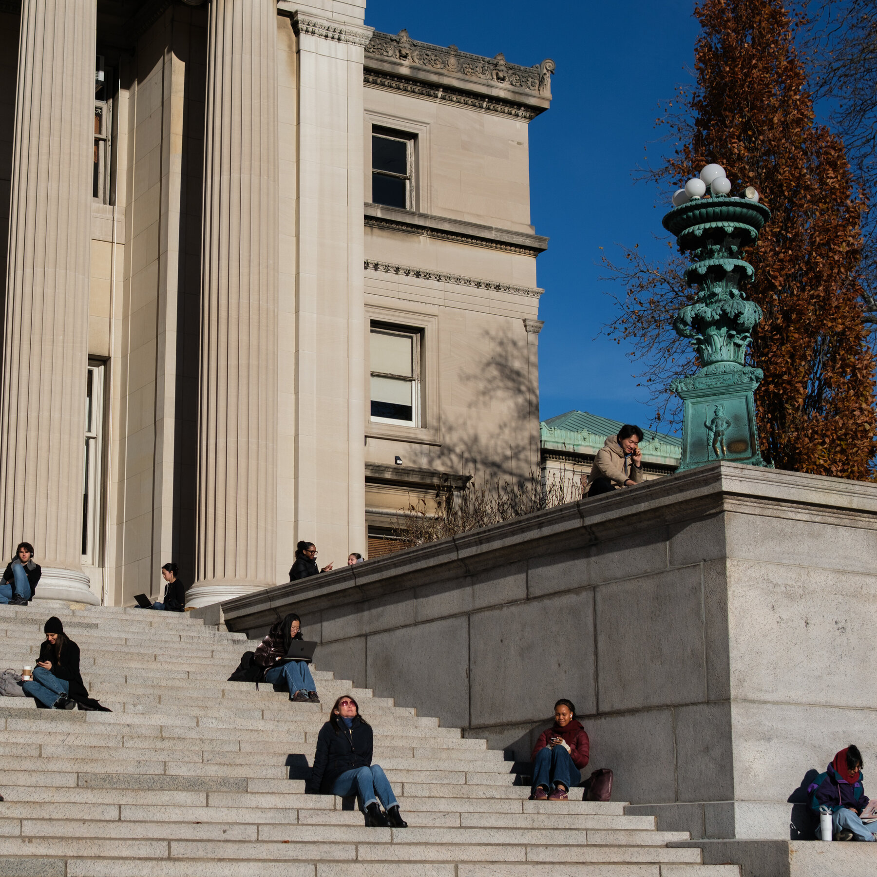 Columbia University Protest Culture Is Tame Even in Anti-Trump New York