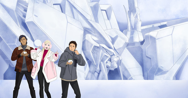 Gundam Hathaway to Rise at Sapporo Snow Festival