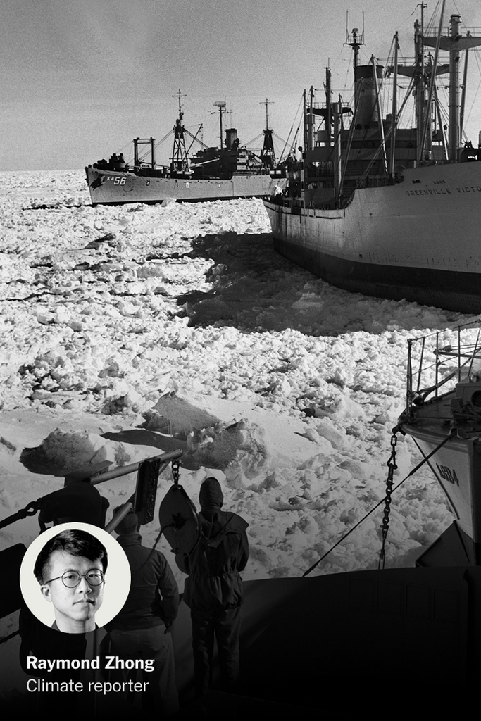 A Century of The New York Times in Antarctica