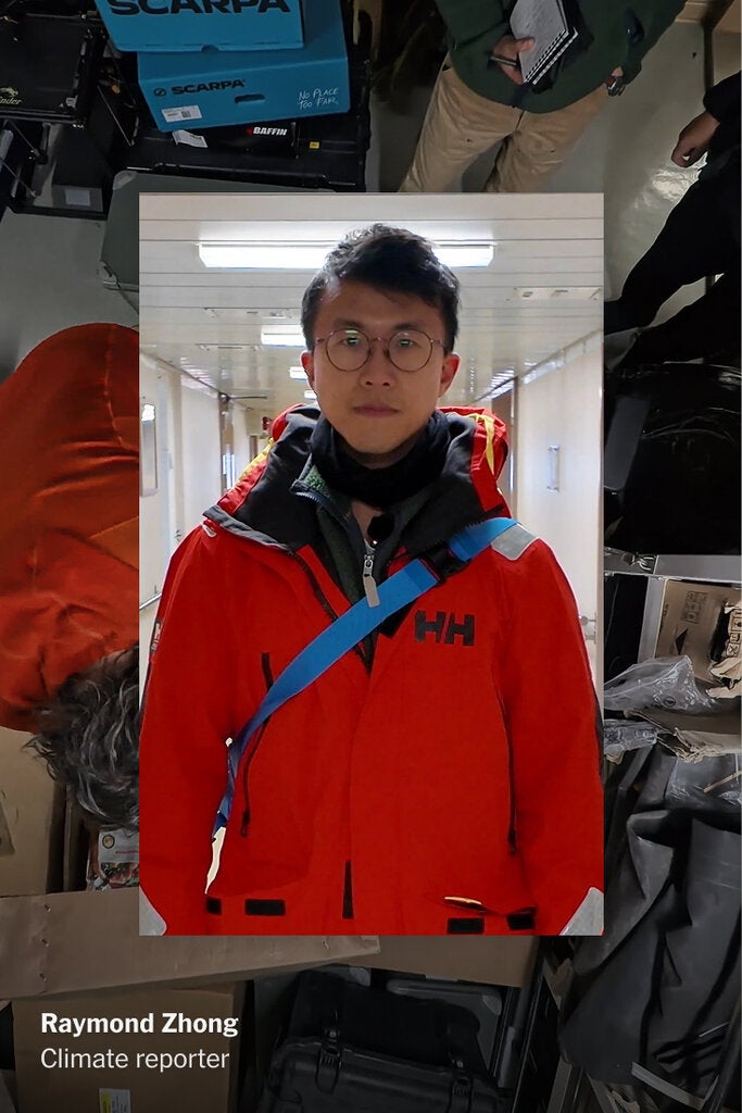 Camping on a Glacier? Watch Your Step