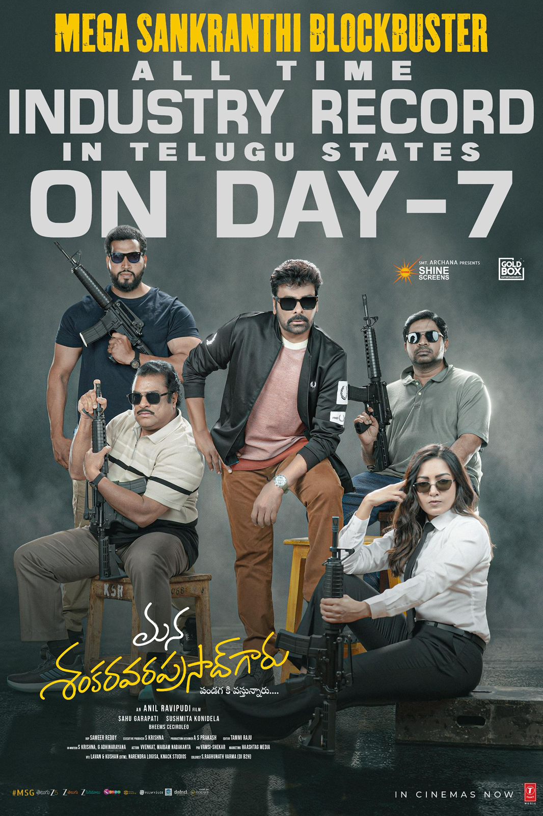 Mega Blockbuster Hits 300 Crore: Chiranjeevi’s ‘Mana Shankara Vara Prasad Garu’ Creates History