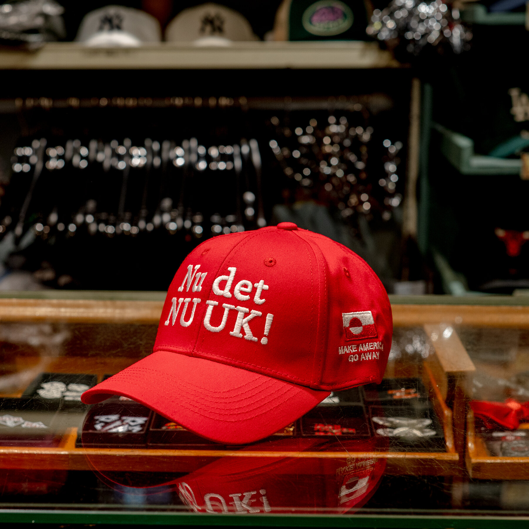 ‘Make America Go Away’ Caps Surge in Popularity as Trump Eyes Greenland