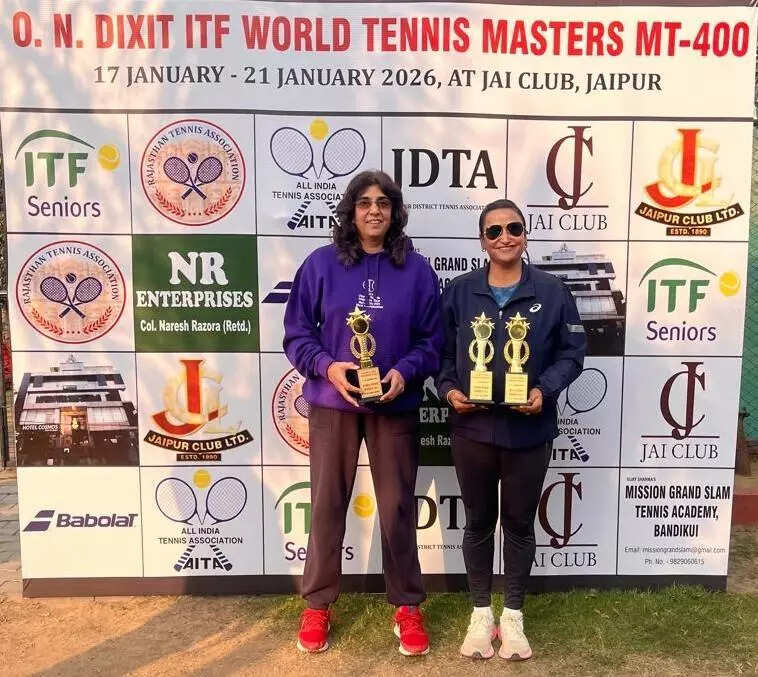 Triple crown for Shashikant, Riaz, Jagdish, Sohini, Rani at O N Dixit ITF World Tennis Masters MT-400 tournament