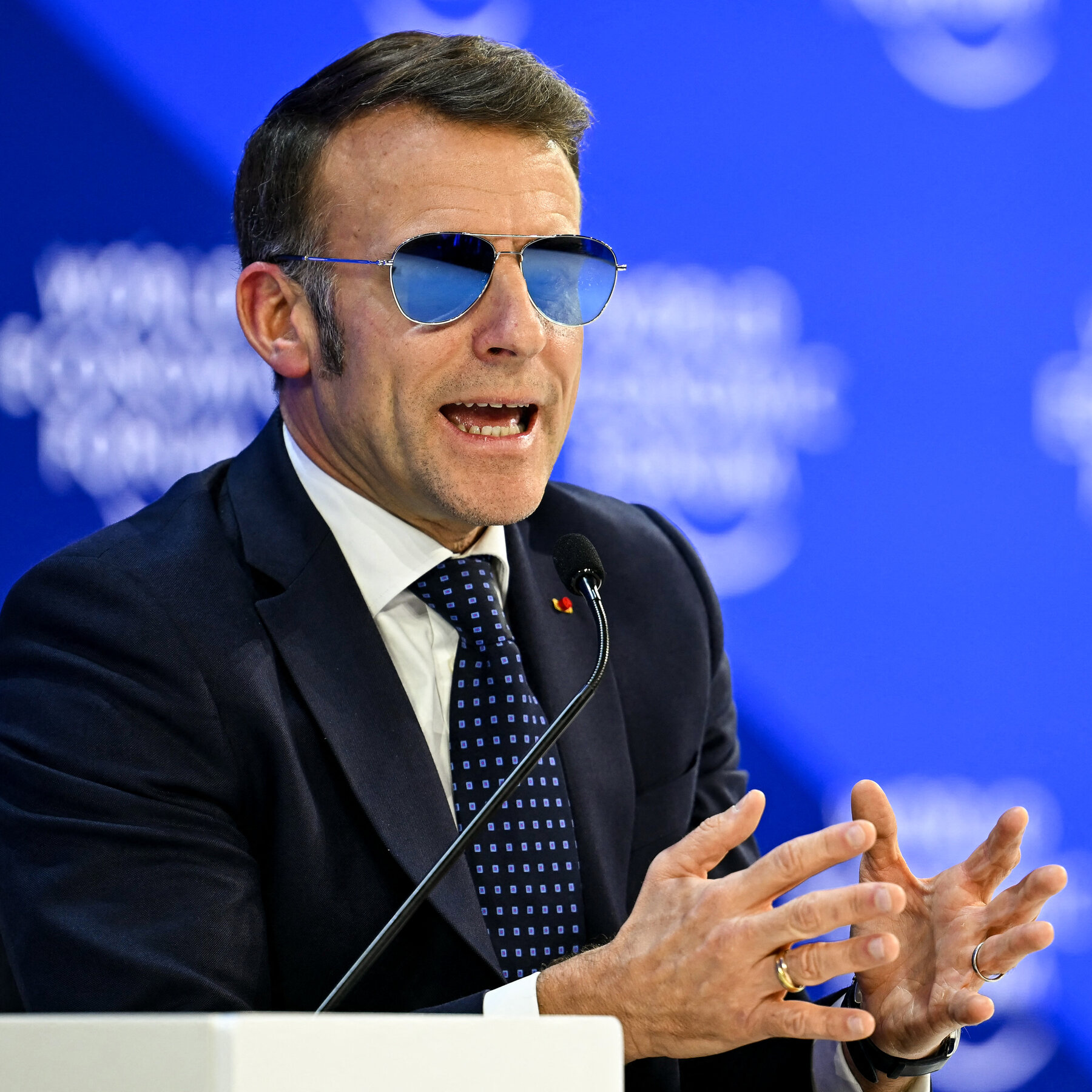 Macron Vows France Will Not Capitulate to Bullying From Trump